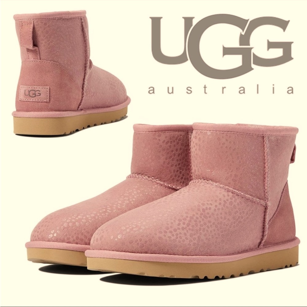 UGG Classic Mini Snow Leopard Boot